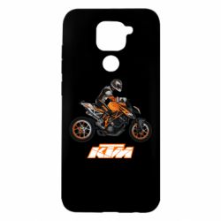 Чехол для Xiaomi Redmi Note 9/Redmi 10X Sport Bike Art - PrintSalon