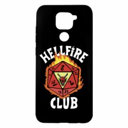 Чехол для Xiaomi Redmi Note 9/Redmi 10X Stranger Things: Hellfire club - PrintSalon