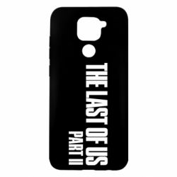 Чехол для Xiaomi Redmi Note 9/Redmi 10X The last of us part 2 logo - PrintSalon