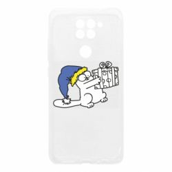 Чехол для Xiaomi Redmi Note 9/Redmi 10X Украинский кот саймона с подарком - PrintSalon