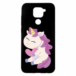 Чехол для Xiaomi Redmi Note 9/Redmi 10X Unicorn with love - PrintSalon