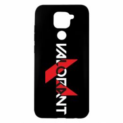 Чохол для Xiaomi Redmi Note 9 / Redmi 10X Valorant logo intersection-PrintSalon Чохол для Xiaomi Redmi Note 9 / Redmi 10X Valorant logo intersection
