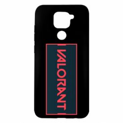 Чехол для Xiaomi Redmi Note 9/Redmi 10X Valorant text - PrintSalon