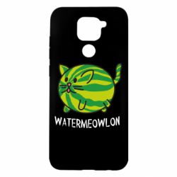 Чехол для Xiaomi Redmi Note 9/Redmi 10X Watermeowloon - PrintSalon