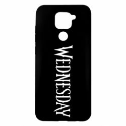 Чохол для Xiaomi Redmi Note 9 / Redmi 10X Wednesday logo - PrintSalon