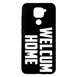 Чехол для Xiaomi Redmi Note 9/Redmi 10X Welcum Home - PrintSalon
