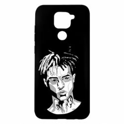 Чехол для Xiaomi Redmi Note 9/Redmi 10X XXXTentacion Monochrome Art - PrintSalon
