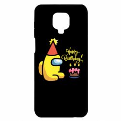 Чохол для Xiaomi Redmi Note 9S / 9Pro / 9Pro Max Among Us Happy Birthday - PrintSalon