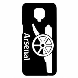 Чехол для Xiaomi Redmi Note 9S/9Pro/9Pro Max Arsenal simple logo - PrintSalon