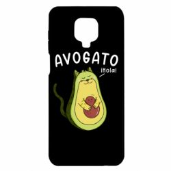 Чехол для Xiaomi Redmi Note 9S/9Pro/9Pro Max Avogato Cat - PrintSalon