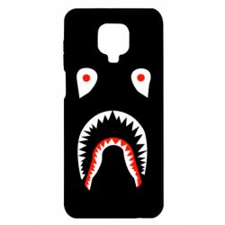 Чехол для Xiaomi Redmi Note 9S/9Pro/9Pro Max Bape shark logo - PrintSalon