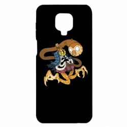 Чехол для Xiaomi Redmi Note 9S/9Pro/9Pro Max Creepy Hooty - PrintSalon