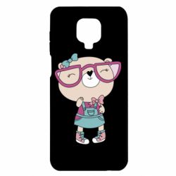 Чехол для Xiaomi Redmi Note 9S/9Pro/9Pro Max Cute bear - PrintSalon