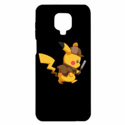 Чехол для Xiaomi Redmi Note 9S/9Pro/9Pro Max Cute Detective Pikachu - PrintSalon