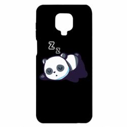 Чехол для Xiaomi Redmi Note 9S/9Pro/9Pro Max Cute panda sleeping - PrintSalon