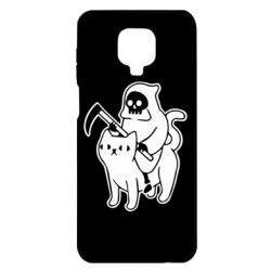 Чохол для Xiaomi Redmi Note 9S / 9Pro / 9Pro Max Death and cat - PrintSalon