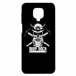Чехол для Xiaomi Redmi Note 9S/9Pro/9Pro Max Deep Rock Galactic skull - PrintSalon