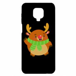 Чехол для Xiaomi Redmi Note 9S/9Pro/9Pro Max Deer in a scarf - PrintSalon