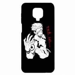 Чехол для Xiaomi Redmi Note 9S/9Pro/9Pro Max Demon Sukuna art - PrintSalon