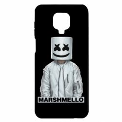 Чехол для Xiaomi Redmi Note 9S/9Pro/9Pro Max DJ Marshmello Art - PrintSalon