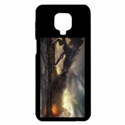 Чохол для Xiaomi Redmi Note 9S / 9Pro / 9Pro Max Дракон арт - PrintSalon