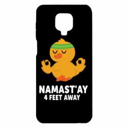 Чехол для Xiaomi Redmi Note 9S/9Pro/9Pro Max Duck Namast'ay Away - PrintSalon