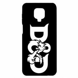 Чехол для Xiaomi Redmi Note 9S/9Pro/9Pro Max Dungeons s Dragons logo - PrintSalon