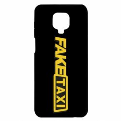 Чехол для Xiaomi Redmi Note 9S/9Pro/9Pro Max Fake taxi logo 2 - PrintSalon