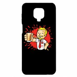 Чехол для Xiaomi Redmi Note 9S/9Pro/9Pro Max Fallout  boy blood - PrintSalon