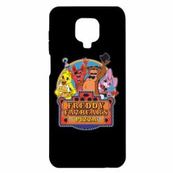 Чехол для Xiaomi Redmi Note 9S/9Pro/9Pro Max Freddy Pizza - PrintSalon