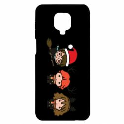 Чохол для Xiaomi Redmi Note 9S / 9Pro / 9Pro Max Гаррі Поттер та друзі новорічні - PrintSalon