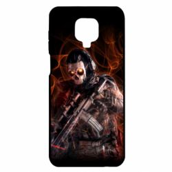 Чехол для Xiaomi Redmi Note 9S/9Pro/9Pro Max Ghost On Fire - PrintSalon