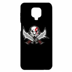 Чехол для Xiaomi Redmi Note 9S/9Pro/9Pro Max God of war Kratos vector - PrintSalon