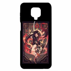 Чохол для Xiaomi Redmi Note 9S / 9Pro / 9Pro Max Ху Тао з Хомою - PrintSalon