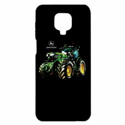 Чохол для Xiaomi Redmi Note 9S / 9Pro / 9Pro Max John Deere Tractor and logo - PrintSalon