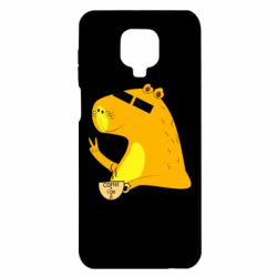 Чехол для Xiaomi Redmi Note 9S/9Pro/9Pro Max Капибара Программист - PrintSalon