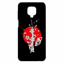 Чохол для Xiaomi Redmi Note 9S / 9Pro / 9Pro Max katana in sakura - PrintSalon