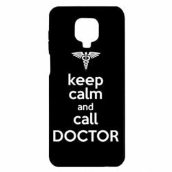 Чехол для Xiaomi Redmi Note 9S/9Pro/9Pro Max Keep Calm And Call Doctor - PrintSalon