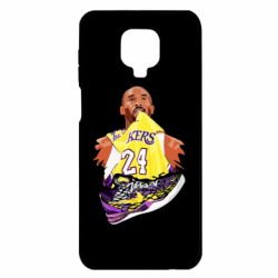 Чехол для Xiaomi Redmi Note 9S/9Pro/9Pro Max Kobe Bryant and sneakers - PrintSalon