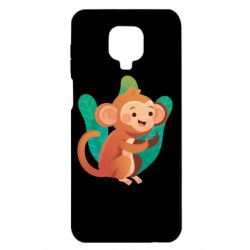 Чехол для Xiaomi Redmi Note 9S/9Pro/9Pro Max Monkey. Fuck You - PrintSalon