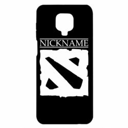 Чехол для Xiaomi Redmi Note 9S/9Pro/9Pro Max Nickname Dota - PrintSalon