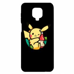 Чехол для Xiaomi Redmi Note 9S/9Pro/9Pro Max Pikachu with ketchup - PrintSalon