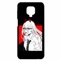 Чехол для Xiaomi Redmi Note 9S/9Pro/9Pro Max Power red - PrintSalon