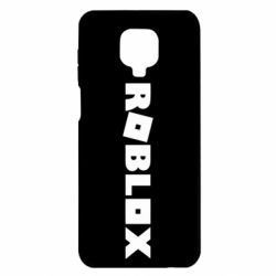 Чехол для Xiaomi Redmi Note 9S/9Pro/9Pro Max Roblox inscription - PrintSalon