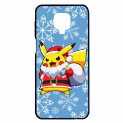 Чохол для Xiaomi Redmi Note 9S / 9Pro / 9Pro Max Santa Claus Pikachu - PrintSalon