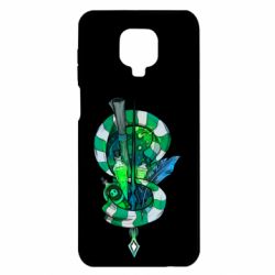 Чехол для Xiaomi Redmi Note 9S/9Pro/9Pro Max Символы Слизерина - PrintSalon