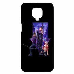 Чехол для Xiaomi Redmi Note 9S/9Pro/9Pro Max Соколиный глаз и Кейт Бишоп - PrintSalon