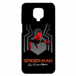 Чехол для Xiaomi Redmi Note 9S/9Pro/9Pro Max Spiderman No Way Home web - PrintSalon