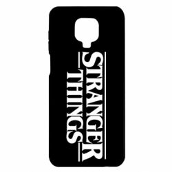 Чехол для Xiaomi Redmi Note 9S/9Pro/9Pro Max Stragner Things Logo - PrintSalon