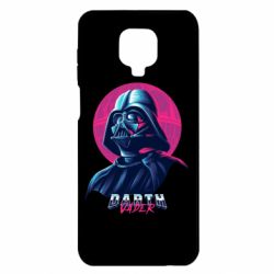 Чехол для Xiaomi Redmi Note 9S/9Pro/9Pro Max Synthwave Darth Vader - PrintSalon